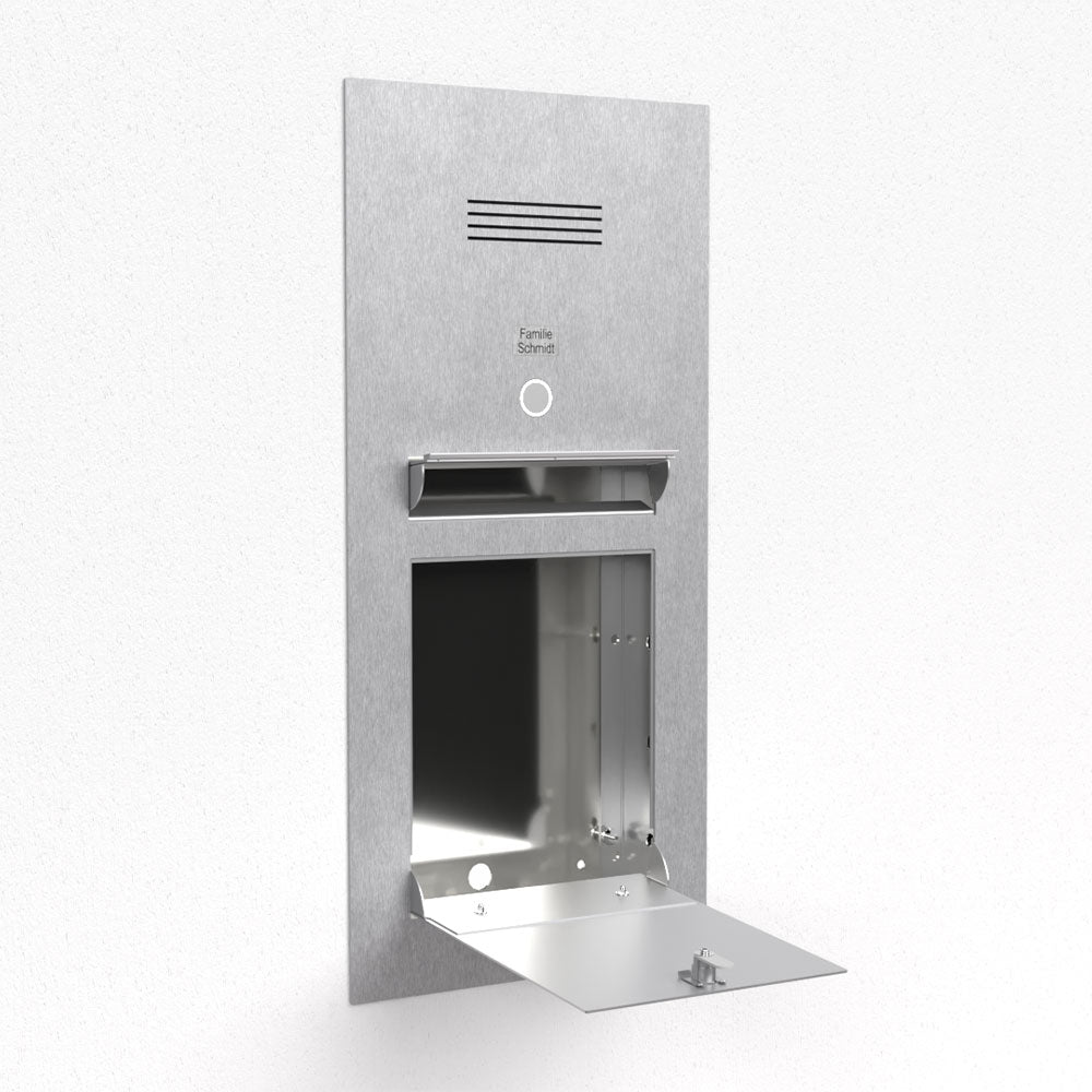 Briefkasten Türsprechanlage Edelstahl B2 Audio