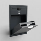 Briefkasten Unterputz Anthrazit B4 Big Video