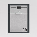 Briefkasten Unterputz Anthrazit B4 Big Video