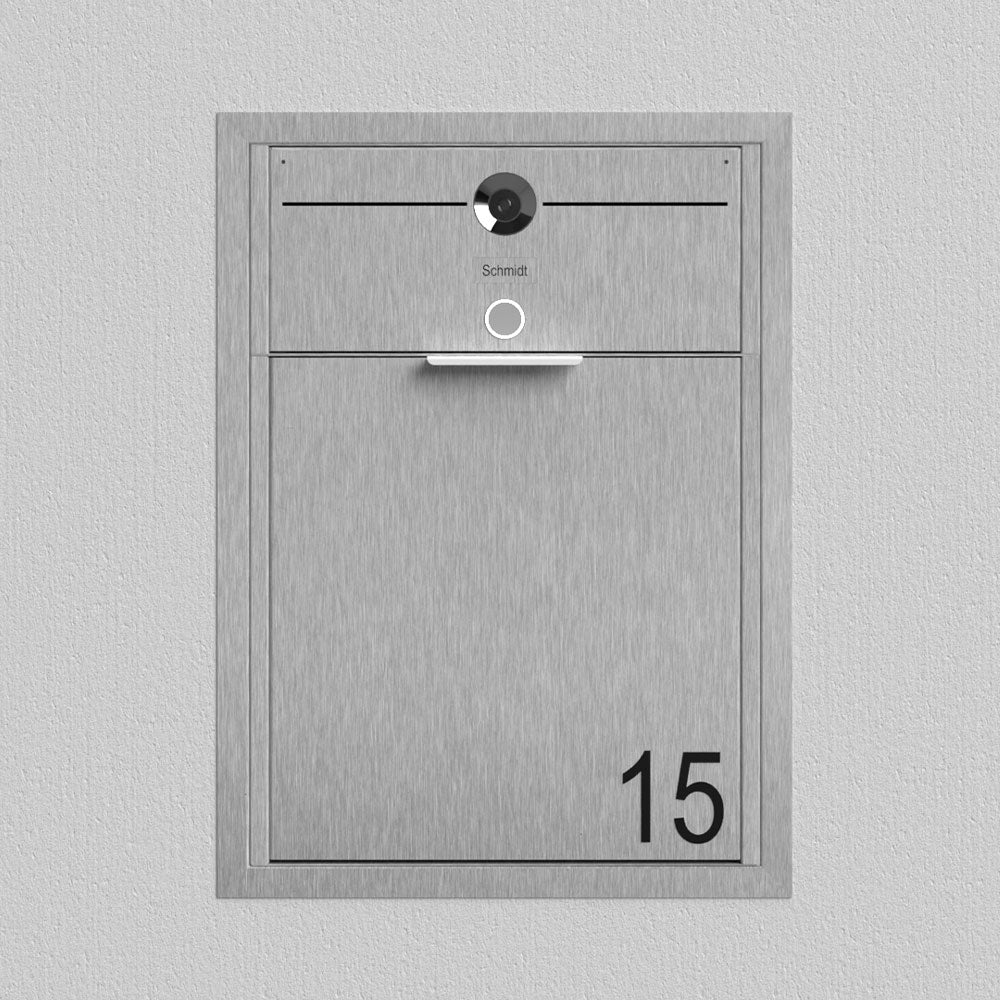Briefkasten Unterputz Edelstahl B4 Big Video