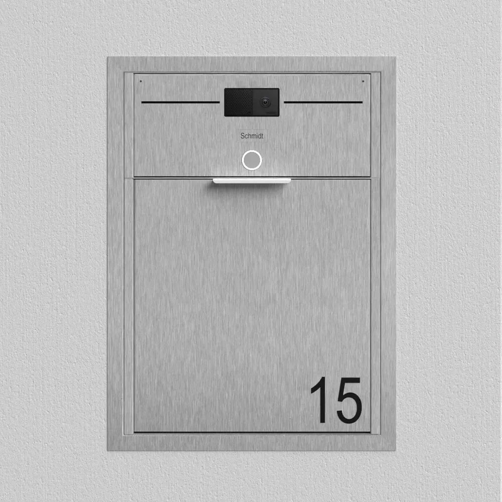 Briefkasten Unterputz Edelstahl B4 Big Video