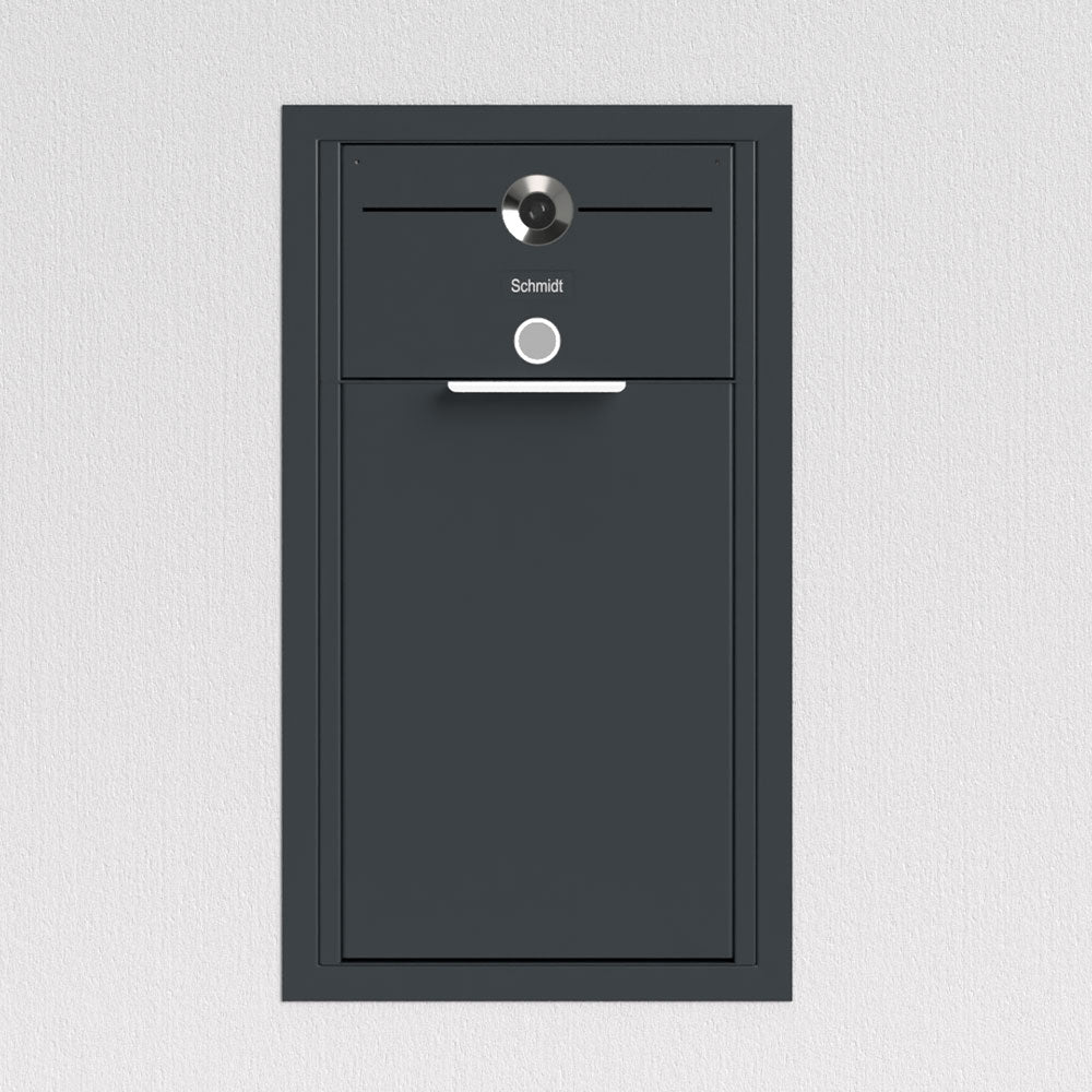 Briefkasten Unterputz Anthrazit B4 Small Video