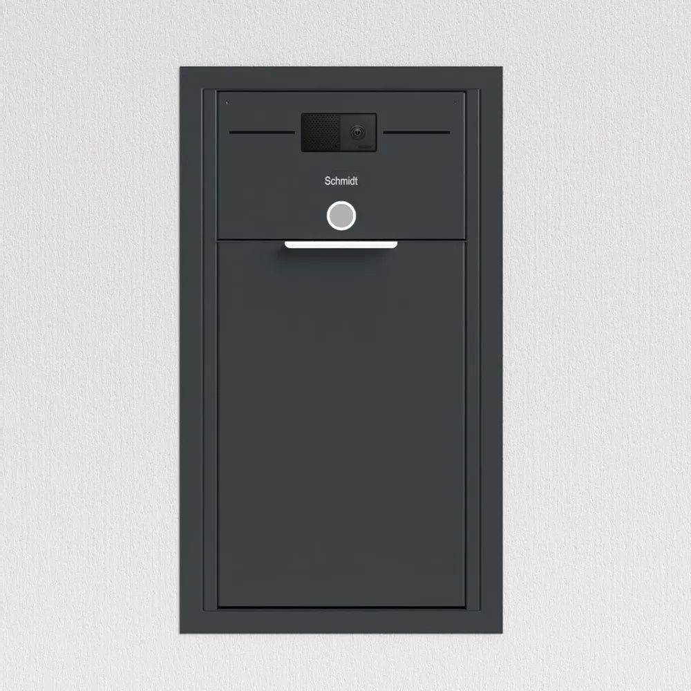 Briefkasten Unterputz Anthrazit B4 Small Video