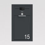 Briefkasten Unterputz Anthrazit B4 Small Video