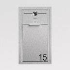 Briefkasten Unterputz Edelstahl B4 Small Video