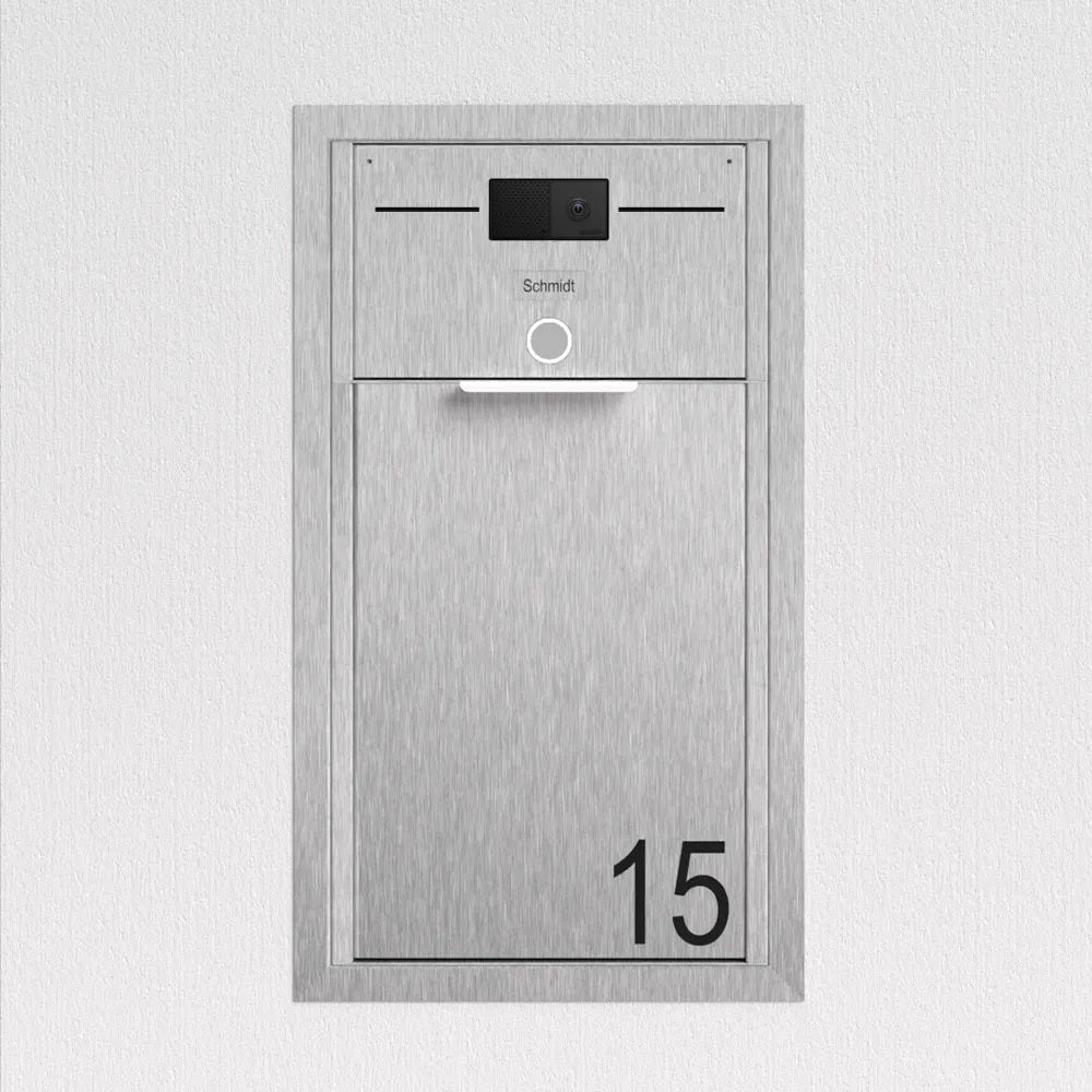 Briefkasten Unterputz Edelstahl B4 Small Video
