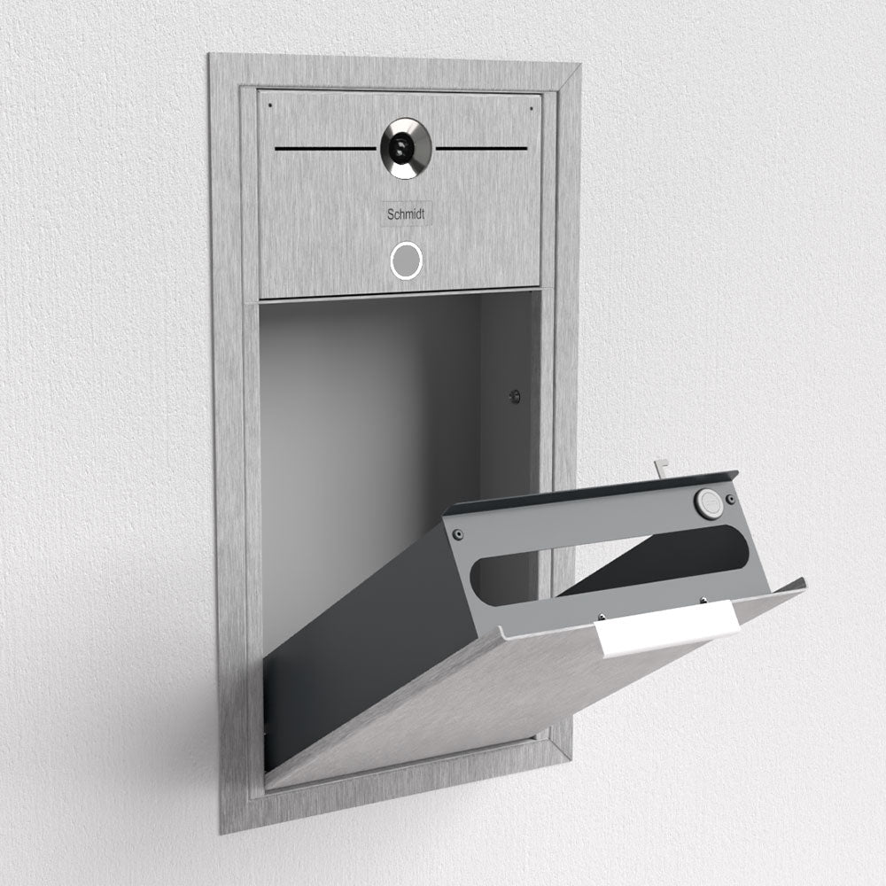 Briefkasten Unterputz Edelstahl B4 Small Video