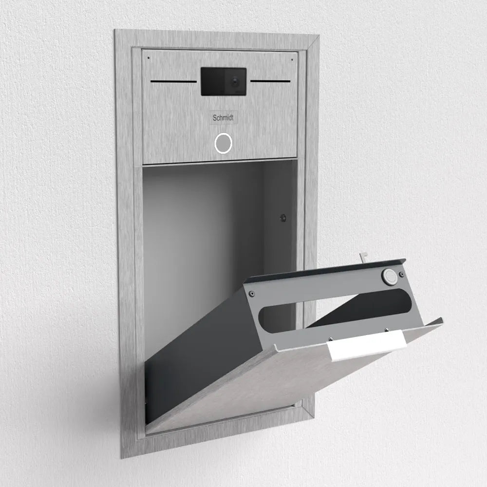 Briefkasten Unterputz Edelstahl B4 Small Video