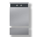 Edelstahl Briefkasten Zeitungsfach B5 Steel Doppelklingel