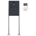 Briefkasten freistehend Edelstahl B3V-LC Ultra