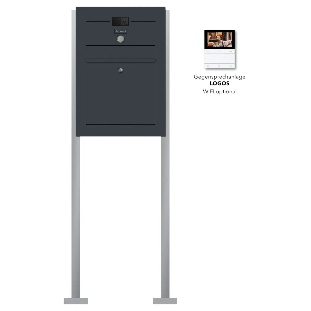 Briefkasten freistehend Edelstahl B3V-LC Ultra