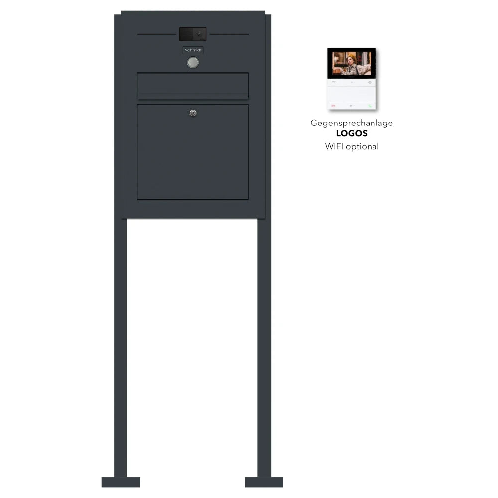 Briefkasten freistehend Edelstahl B3V-LC Ultra