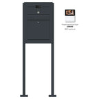 Briefkasten freistehend Edelstahl B3V-LC Ultra