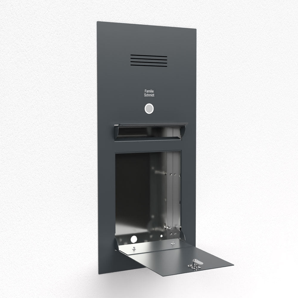 Briefkasten Türsprechanlage Edelstahl B2 Audio