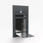 Briefkasten Edelstahl B2A-LC
