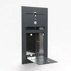 Briefkasten Videosprechanlage Edelstahl B2V-LC