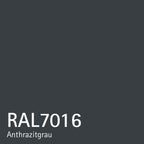 Briefkasten aus Edelstahl mit anthrazitfarbener Pulverbeschichtung RAL 7016, modernes Design, Briefkasten1 B1 Shield