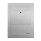 Briefkasten Edelstahl B3 Compact Zeitungsfach