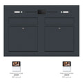 Briefkasten Edelstahl B3V-LC Twin Ultra