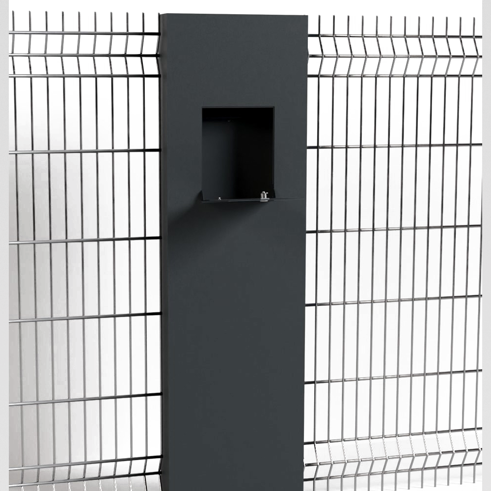 Briefkasten B3-Stele freistehend Audio