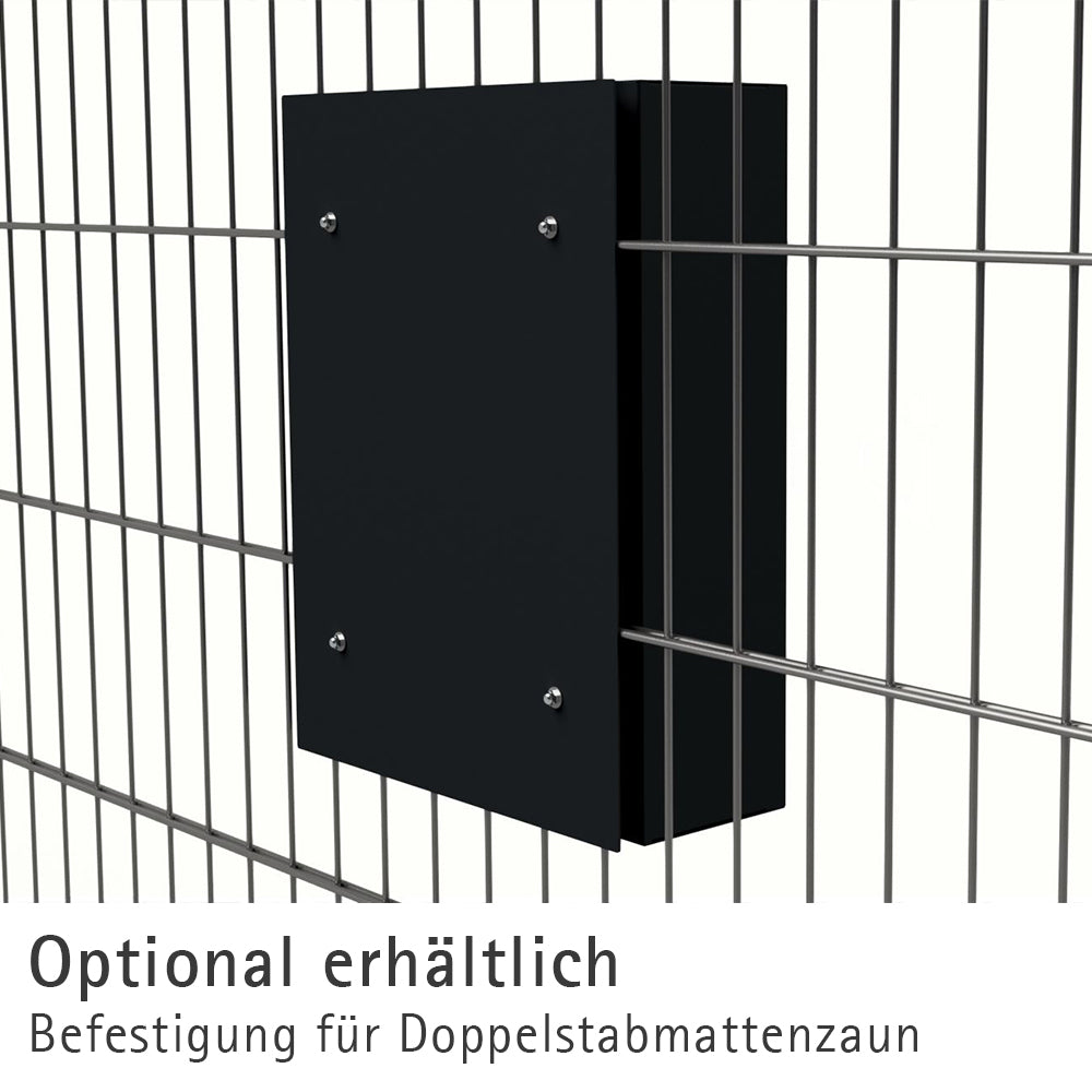 Anthrazit Briefkasten B4 Small