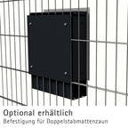 Edelstahl Briefkasten B1 Light Shield