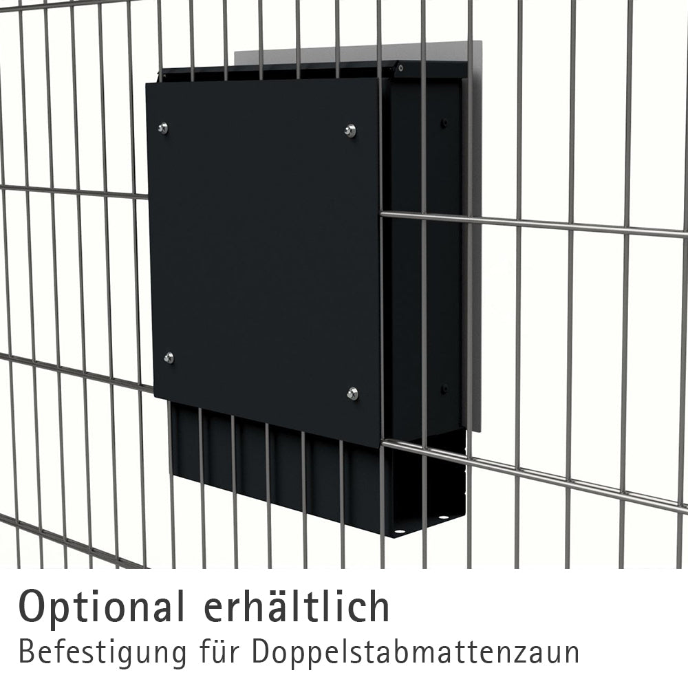 Edelstahl Briefkasten B1 Light Shield