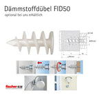 Edelstahl-Briefkasten B1 Shield von Briefkasten1 mit Dämmstoffdübel, wetterfest und moderner Briefkasten für den Außenbereich