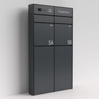 Doppelbriefkastenanlage B7 Video Stele Ultra