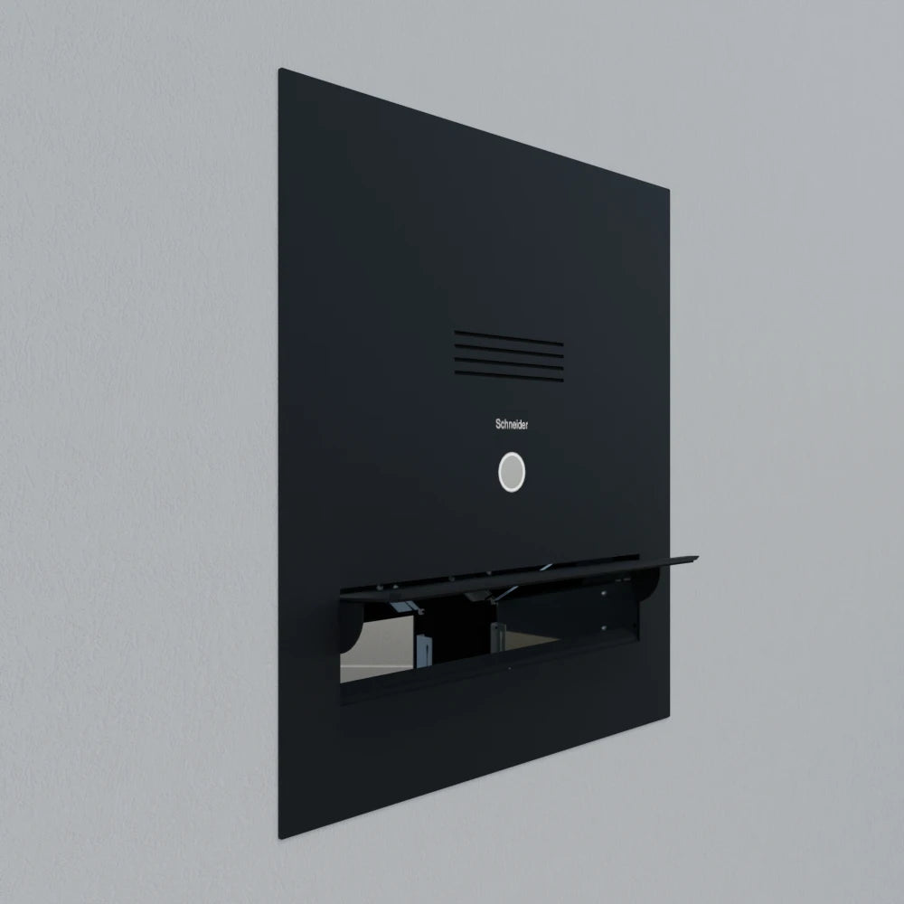 Edelstahl Durchwurfanlage Audio B3A-DW vorbereitet