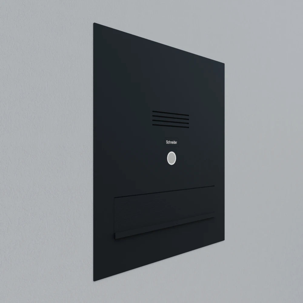 Edelstahl Durchwurfanlage Audio B3A-DW vorbereitet