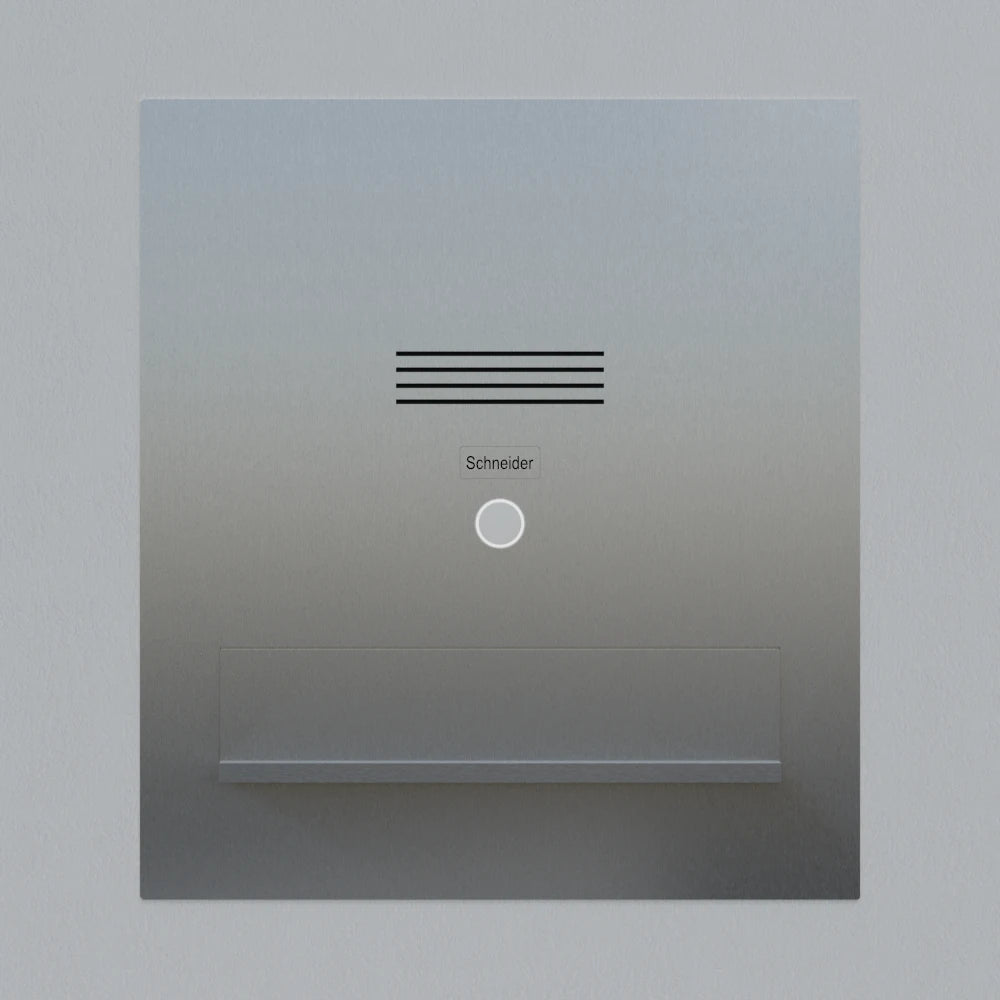 Edelstahl Durchwurfanlage Audio B3A-DW vorbereitet