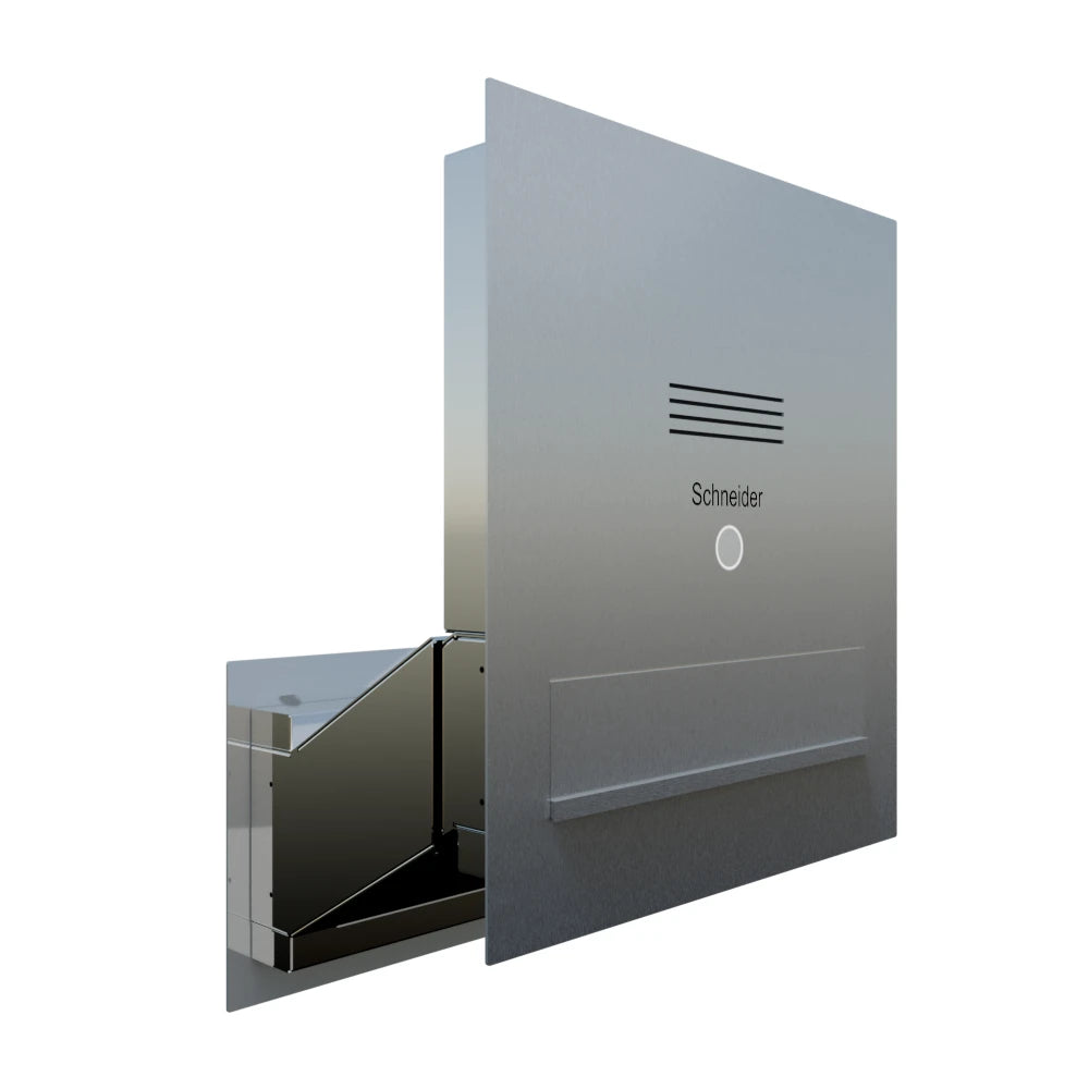 Edelstahl Durchwurfanlage Audio B3A-DW vorbereitet