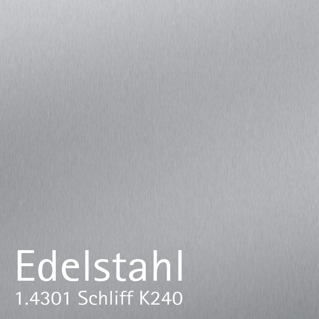 Anthrazitfarbener freistehender Briefkasten B1 Big aus Edelstahl V2A von Briefkasten1, mit robustem, modernem Design.