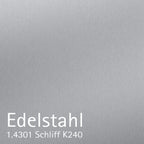 Anthrazitfarbener freistehender Briefkasten B1 Big aus Edelstahl V2A von Briefkasten1, mit robustem, modernem Design.