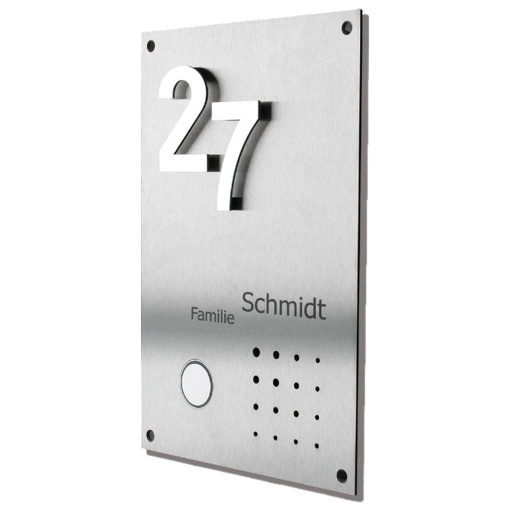 Türklingel Edelstahl Einfamilienhaus KT1