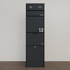 Paketbox Anthrazit B7 Video Stele LOGOS