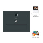 Zaunbriefkasten Edelstahl B3V-LC LOGOS