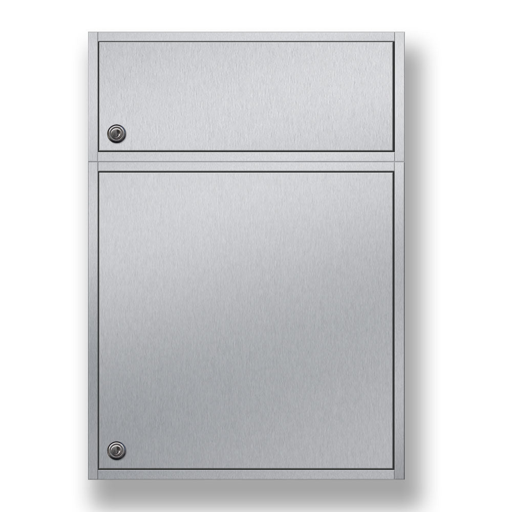 Zaunbriefkasten Edelstahl B3V-LC LOGOS