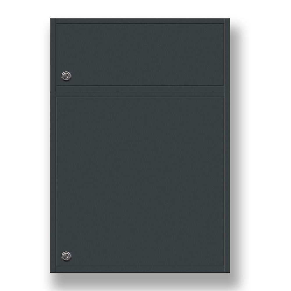 Zaunbriefkasten Edelstahl B3V-LC LOGOS