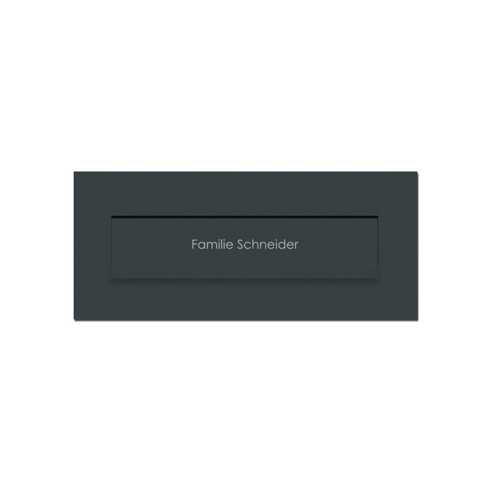 Zaunbriefkasten Edelstahl B2