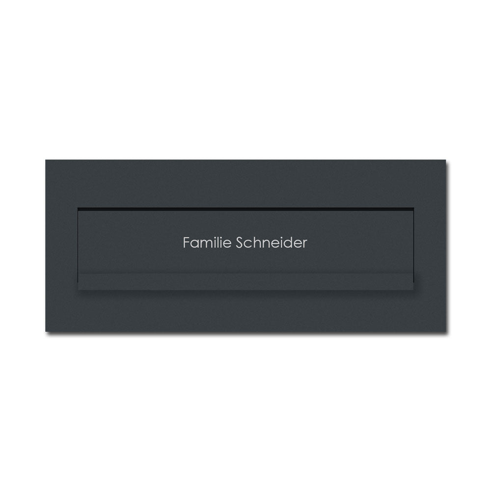 Zaunbriefkasten Edelstahl B3