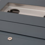 Briefkasten freistehend Edelstahl B3 Video Gira 106